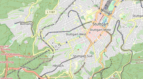 Fahrradwerkstatt auf Karte