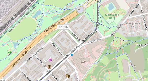 Bicycle workshop auf Karte