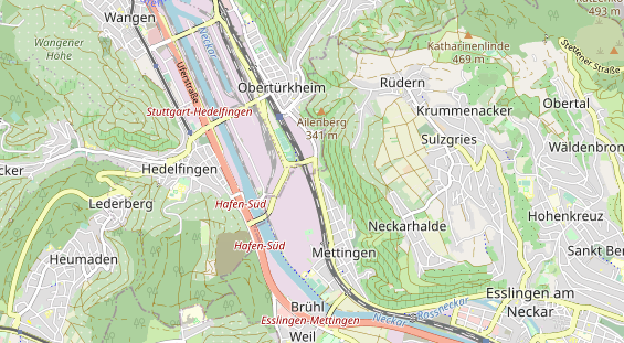 Fahrradwerkstatt auf Karte