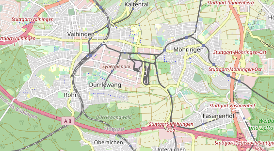 Bicycle workshop on map