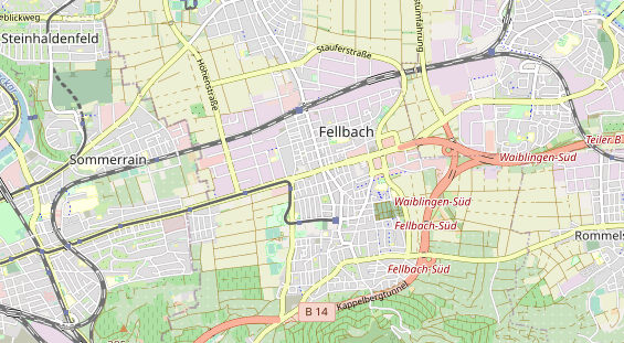 Bicycle workshop on map