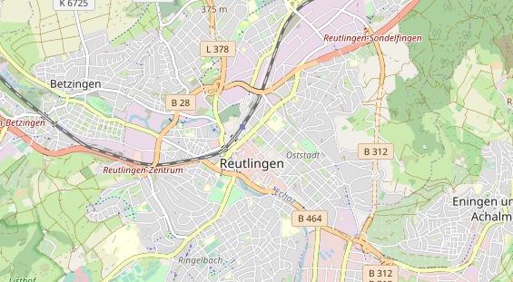 Bicycle workshop on map