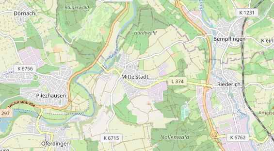 Bicycle workshop on map