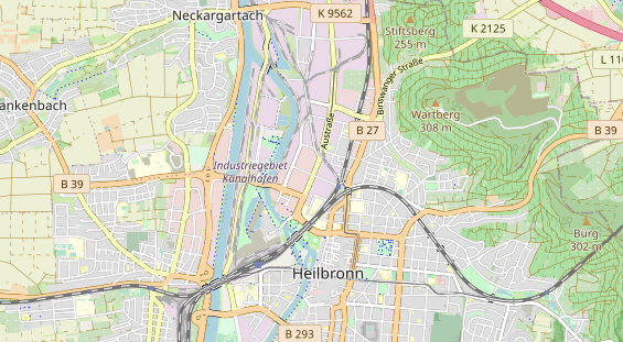 Fahrradwerkstatt auf Karte