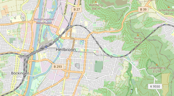 Fahrradwerkstatt auf Karte