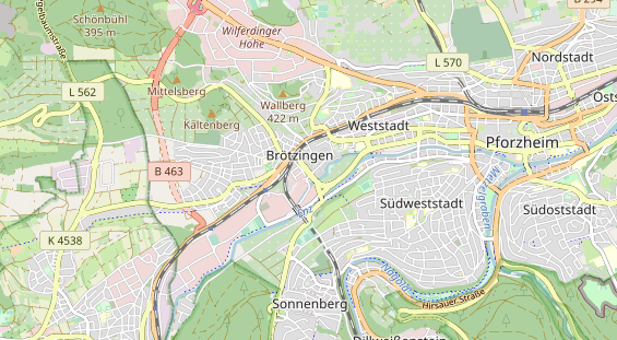 Fahrradwerkstatt auf Karte