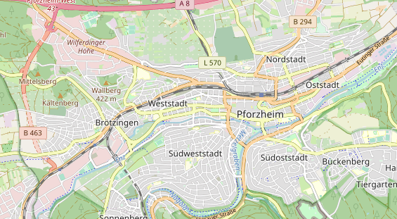 Fahrradwerkstatt auf Karte