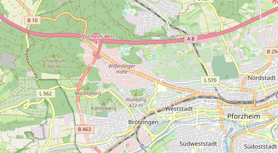 Bicycle workshop on map