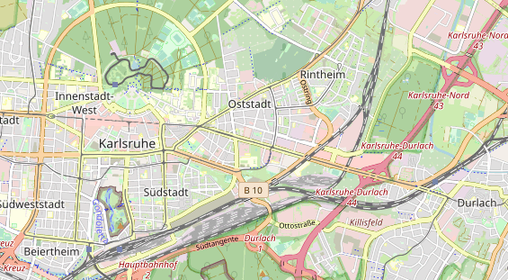 Bicycle workshop on map