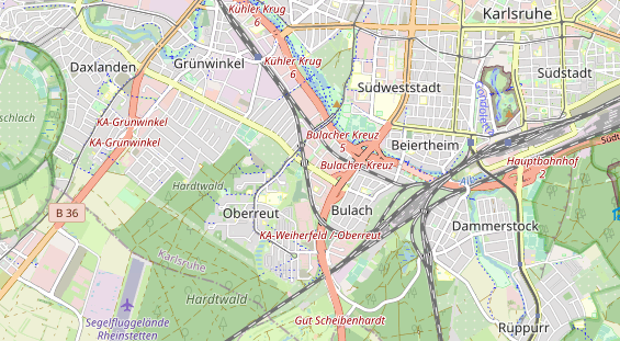 Fahrradwerkstatt auf Karte