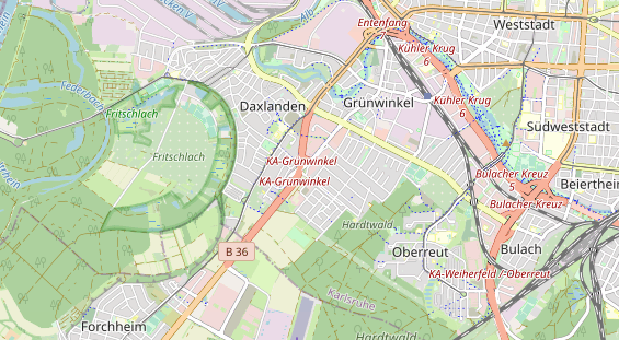 Bicycle workshop on map