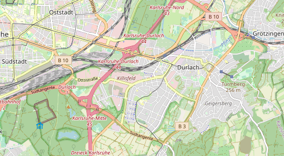 Fahrradwerkstatt auf Karte
