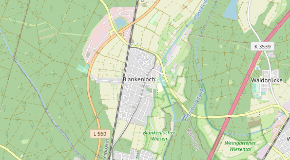 Bicycle workshop on map