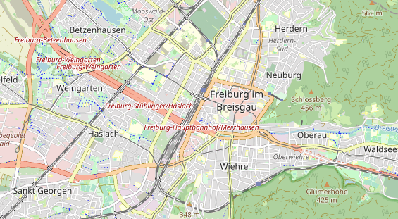 Fahrradwerkstatt auf Karte