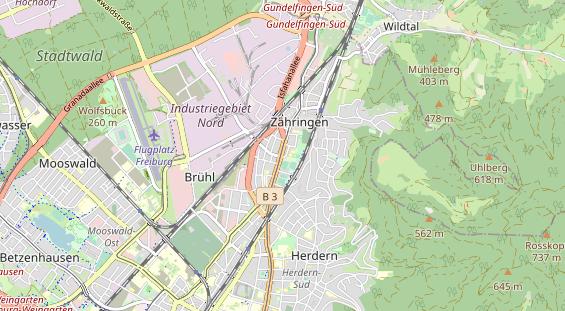 Fahrradwerkstatt auf Karte