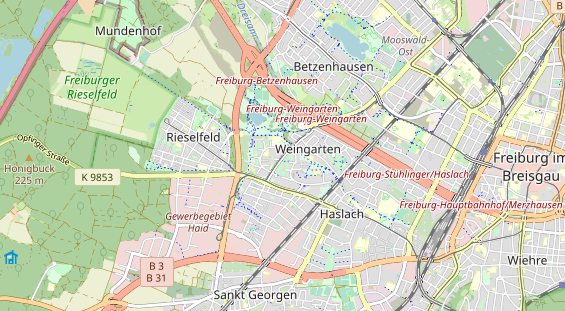 Fahrradwerkstatt auf Karte