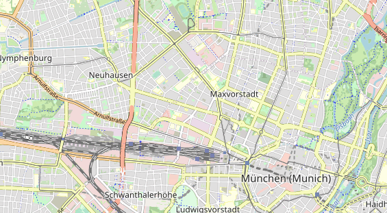 Bicycle workshop on map