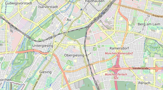 Bicycle workshop on map