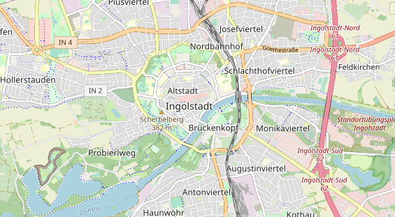 Fahrradwerkstatt auf Karte