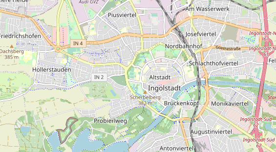 Fahrradwerkstatt auf Karte