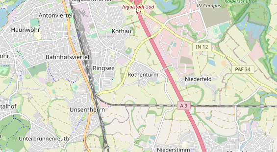 Fahrradwerkstatt auf Karte