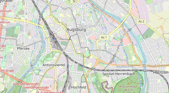 Fahrradwerkstatt auf Karte