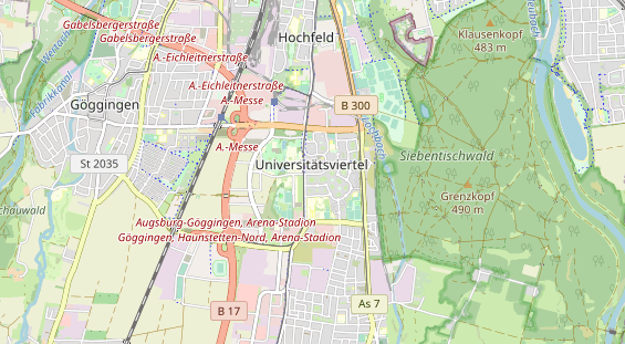 Fahrradwerkstatt auf Karte