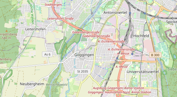 Bicycle workshop on map