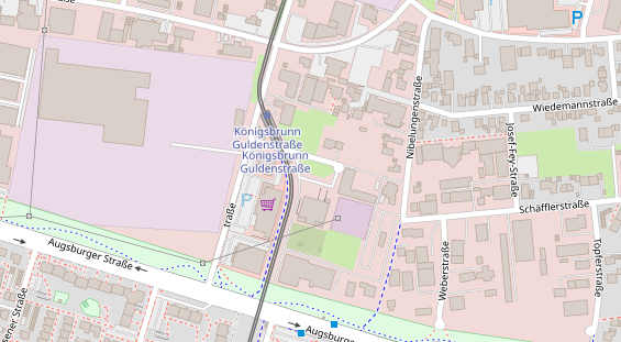 Fahrradwerkstatt auf Karte