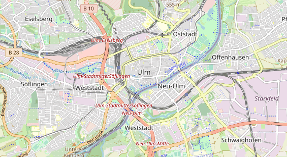 Bicycle workshop on map
