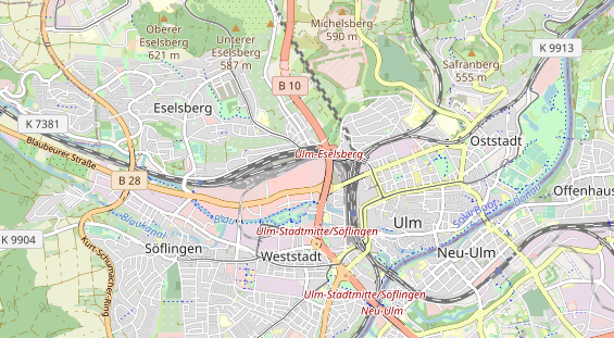 Fahrradwerkstatt auf Karte