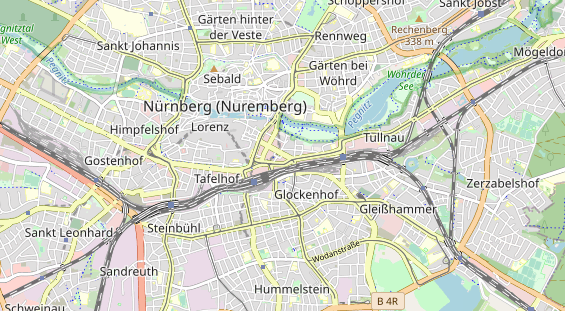 Bicycle workshop on map