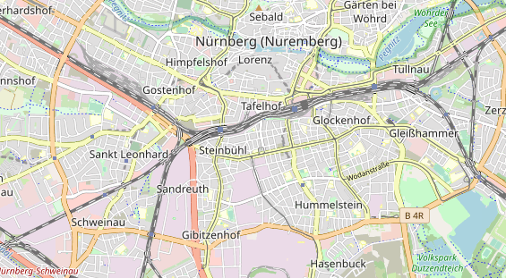 Bicycle workshop on map