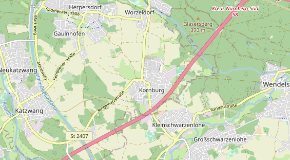 Fahrradwerkstatt auf Karte