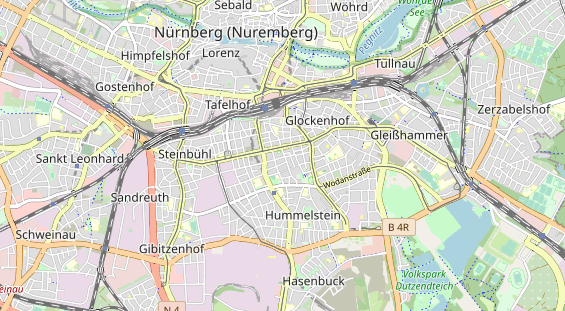 Bicycle workshop on map