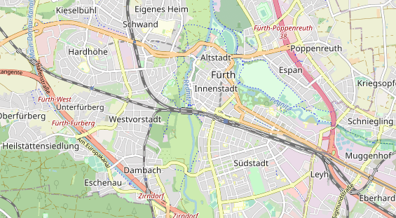 Fahrradwerkstatt auf Karte