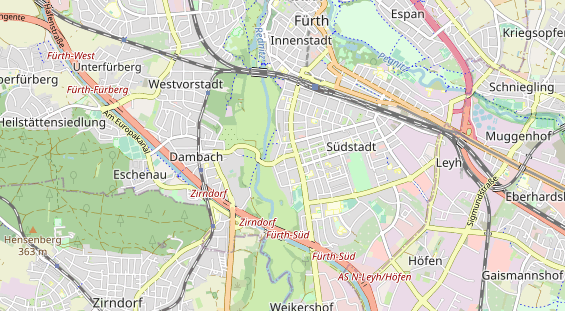 Fahrradwerkstatt auf Karte