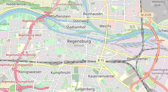 Bicycle workshop on map