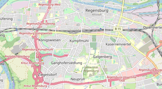 Bicycle workshop on map