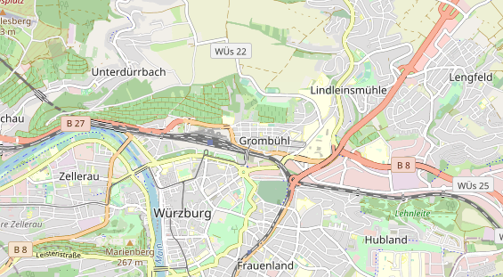 Bicycle workshop on map