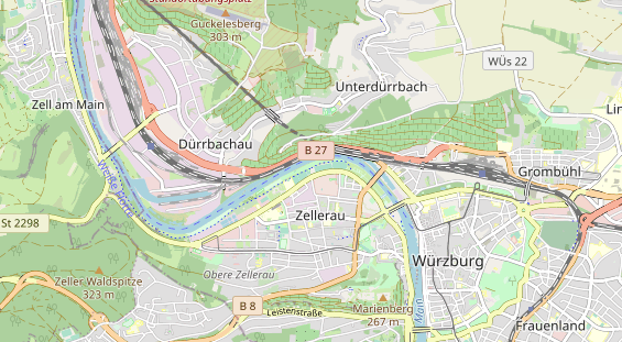 Bicycle workshop on map