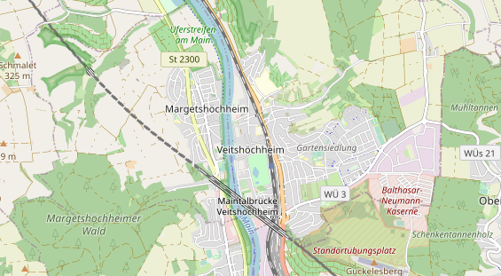 Bicycle workshop on map
