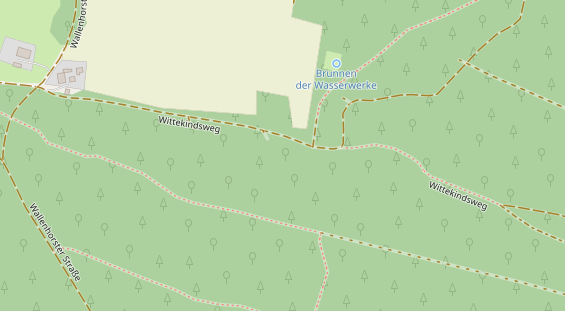 Fahrradwerkstatt auf Satellitenbild