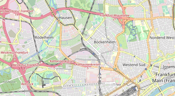 Bicycle workshop on map