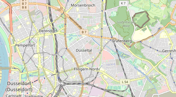 Bicycle workshop on map