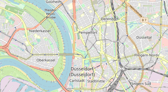 Bicycle workshop on map
