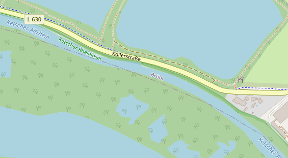 Fahrradwerkstatt auf Satellitenbild