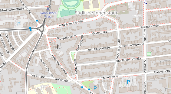 Bicycle workshop auf Karte