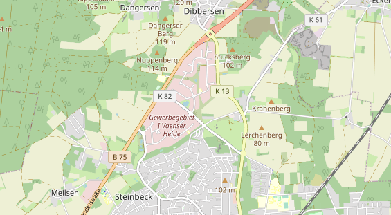 Fahrradwerkstatt auf Karte