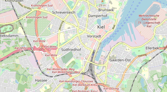 Fahrradwerkstatt auf Karte